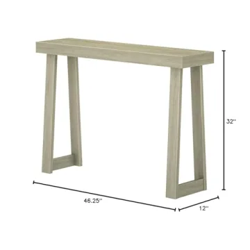 Plank+Beam Solid Wood Console Table - A Chic Entryway Solution