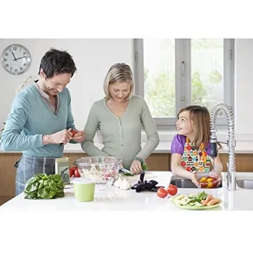 SOTOGO 2 Pack Kids Aprons for Toddlers Creative Fun