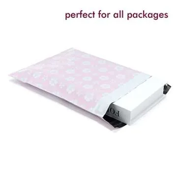 Glopastel Sakura Poly Mailers | Cute Floral Packaging