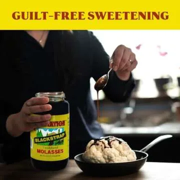 Plantation Blackstrap Molasses - Unsulfured 31 oz for Baking