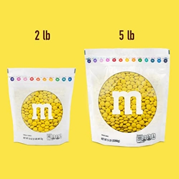 M&M'S Yellow Milk Chocolate for All Occasions - 2 lbs Pack