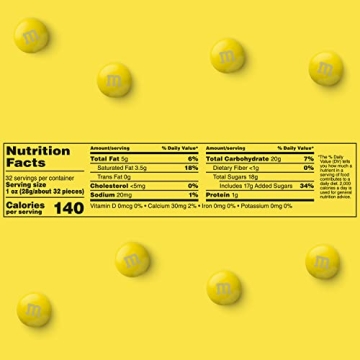 M&M'S Yellow Milk Chocolate for All Occasions - 2 lbs Pack