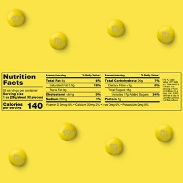 M&M'S Yellow Milk Chocolate for All Occasions - 2 lbs Pack