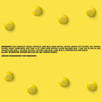 M&M'S Yellow Milk Chocolate for All Occasions - 2 lbs Pack