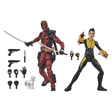 Marvel Legends Deadpool and Negasonic Action Figures Bundle for Collectors