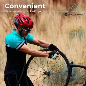 Gorilla Force Ultra Strong Bike Tire Levers | 4 Pack | Lava Red