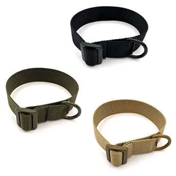 Adjustable Gun Sling Loop Adapter 3 Pack Durable Nylon