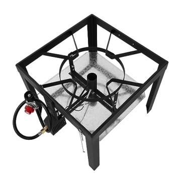 Creole Feast 80 Qt Seafood Boil Kit with Burner