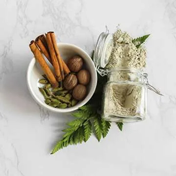 The Dirt - Remineralizing Tooth Powder, Natural Fluoride-Free Teeth Whitening Powder with Hydroxyapatite, Flouride & Gluten Free, Organic Vegan (Sweet Spice, 25g: 3 Month Supply)