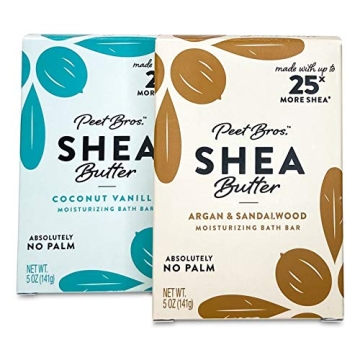 Palm Oil-Free Shea Butter Soap Set for Every Skin Type