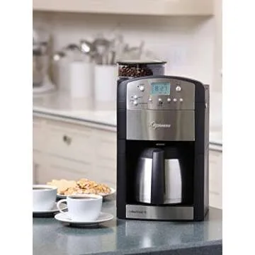 Capresso 465 CoffeeTeam TS 10-Cup Coffeemaker and Grinder