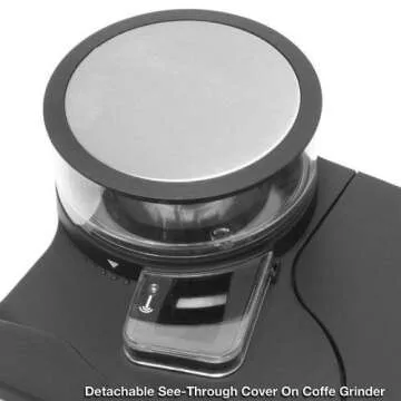 Capresso 465 CoffeeTeam TS 10-Cup Coffeemaker and Grinder