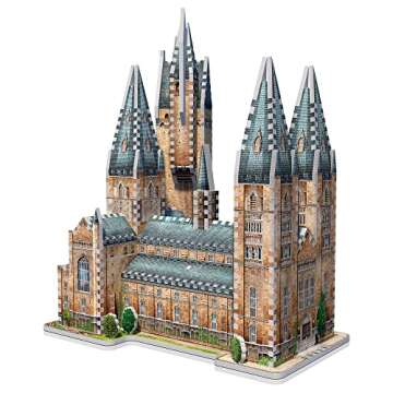 Wrebbit 3D Harry Potter Hogwarts Astronomy Tower 3D Jigsaw Puzzle (875 Pieces)