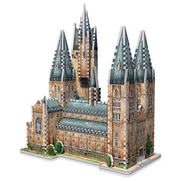 Wrebbit 3D Harry Potter Hogwarts Astronomy Tower 3D Jigsaw Puzzle (875 Pieces)