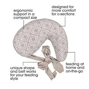 Portable Boppy Travel Nursing Pillow for Moms