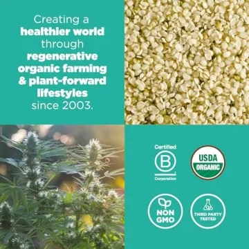 Navitas Organics Raw Hemp Seeds - Nutritious & Organic