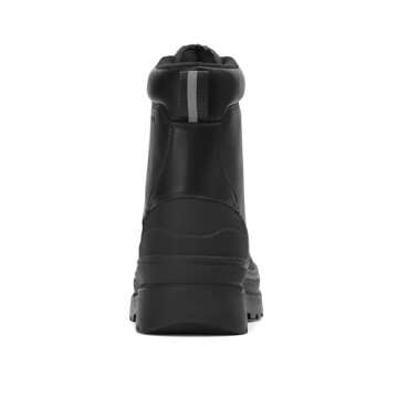 Bruno Marc Men's Insulated Waterproof Snow Boots Warm Winter Outdoor Hiking Work Boot,Black,Size 9.5,SBSB2304M