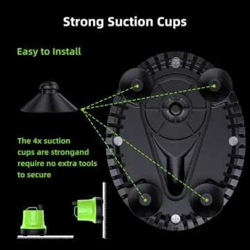 FREESEA Fountain Submersible Water Pump: 845 GPH 60W Small Sump Pump for Outdoor Pond Hydroponic Statuary Waterfall Aquarium Fish Tank