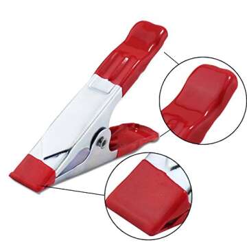 ESUMIC 4-Inch Heavy Duty Spring Clamps for DIY Projects