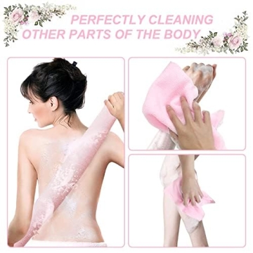 Yiclick Exfoliating Washcloth Towel 3 Pack for Spa Care