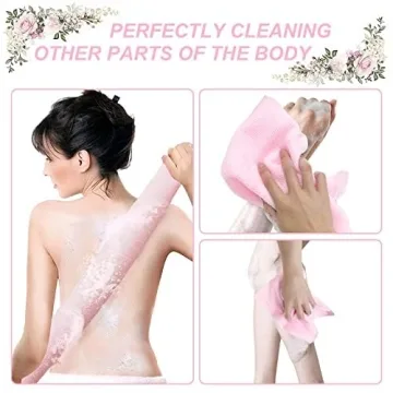 Yiclick Exfoliating Washcloth Towel 3 Pack for Spa Care