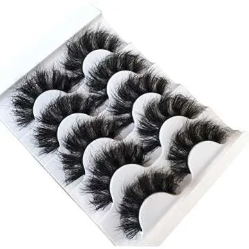 Gmagictobo 3D Faux Mink Lashes Pack - 5 Pairs