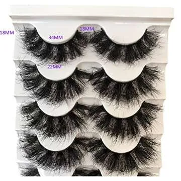 Gmagictobo 3D Faux Mink Lashes Pack - 5 Pairs