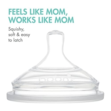 Boon Nursh Silicone Pouch Baby Bottles - 8 Ounce Pack