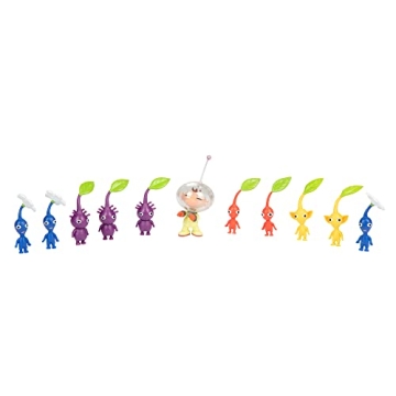 Captain Olimar & Pikmin Set – 11 Poseable Figures for Fun