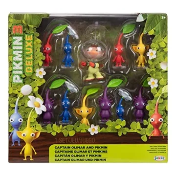 Captain Olimar & Pikmin Set – 11 Poseable Figures for Fun