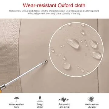 Stylish Waterproof Gym Bag with Shoe Compartment for Women