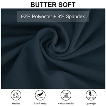 DIBAOLONG Womens Yoga Sweatpants Loose Workout Joggers Pants Comfy Lounge Pants with Pockets Navy M