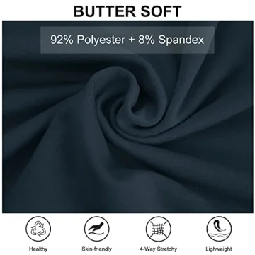 DIBAOLONG Womens Yoga Sweatpants Loose Workout Joggers Pants Comfy Lounge Pants with Pockets Navy M