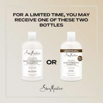 SheaMoisture Daily Hydration Shampoo for All Hair Types 13 oz