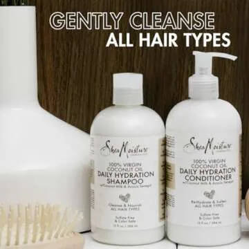SheaMoisture Daily Hydration Shampoo for All Hair Types 13 oz