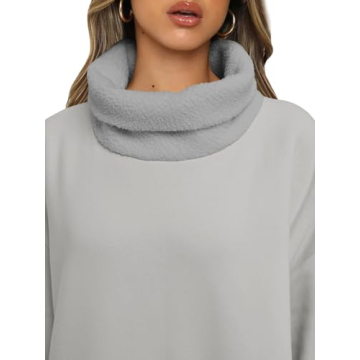 ReachMe Cozy Oversized Sweatshirt Dress for Women