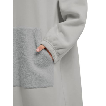 ReachMe Cozy Oversized Sweatshirt Dress for Women