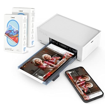 Liene 4x6'' Photo Printer Bundle: Capture Memories with Ease!