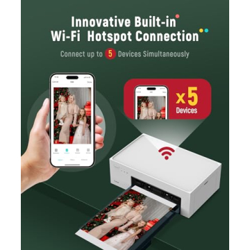 Liene Photo Printer for Stunning 4x6 Prints at Home