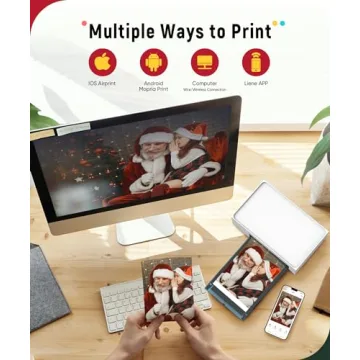 Liene Photo Printer for Stunning 4x6 Prints at Home