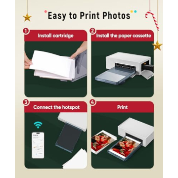 Liene Photo Printer for Stunning 4x6 Prints at Home