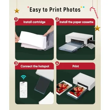 Liene Photo Printer for Stunning 4x6 Prints at Home