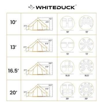 Regatta Bell Tent for Comfortable Camping Experiences