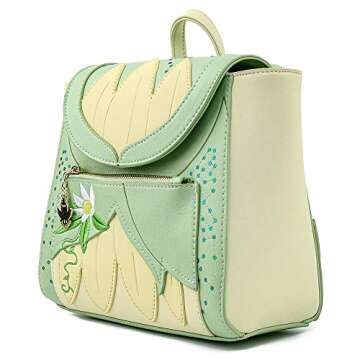 Loungefly Disney Tiana Cosplay Womens Double Strap Shoulder Bag Purse