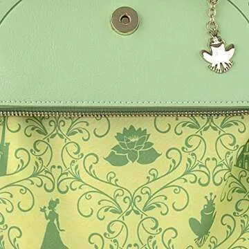 Loungefly Disney Tiana Cosplay Womens Double Strap Shoulder Bag Purse