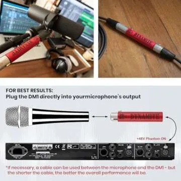 SE ELECTRONICS Dynamite DM1 Inline Preamp - Enhance Audio