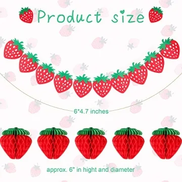 Adorable Outus Strawberry Party Decorations for Celebrations
