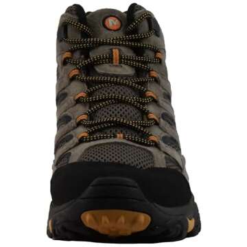Merrell Men's Moab 2 Vent Mid Hiking Boot, Walnut, 8 M US