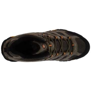 Merrell Men's Moab 2 Vent Mid Hiking Boot, Walnut, 8 M US
