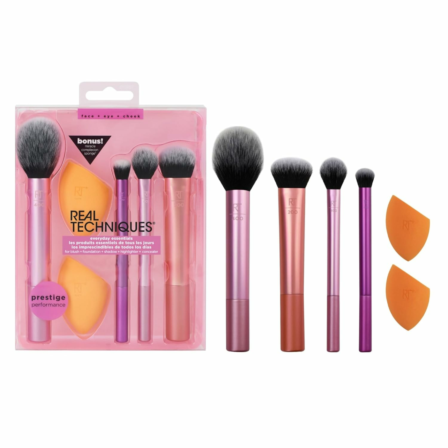 Real Techniques 6 Piece Brush Set for Everyday Makeup
